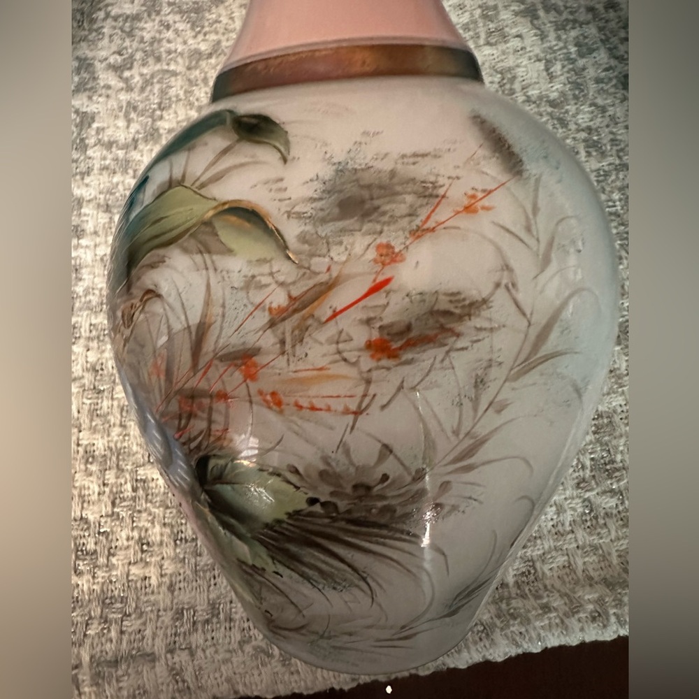 Stunning Vintage Hand Painted Czechoslovakia Bohemia Decanter With 6 Cups, EUC - Picture 13 of 13